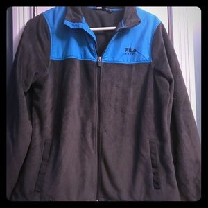 ❤️Sale❤️ FILA Sport Blue/Gray Fleece Jacket